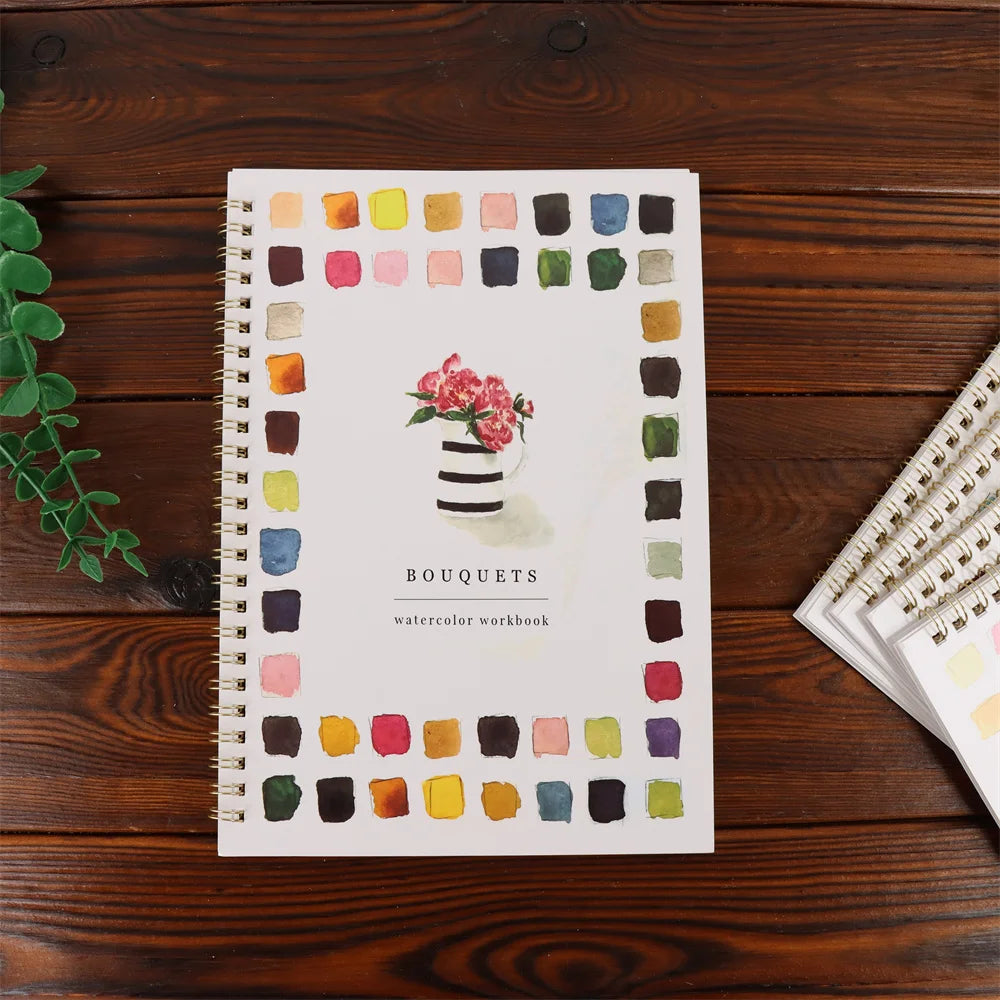 Watercolor Workbooks Beginner-Friendly Watercolor Art