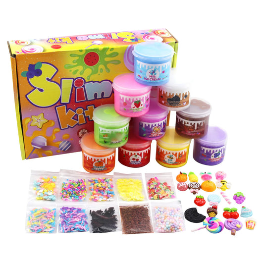 Kids Slime Kit DIY Play Creative Craft Set Non Toxic