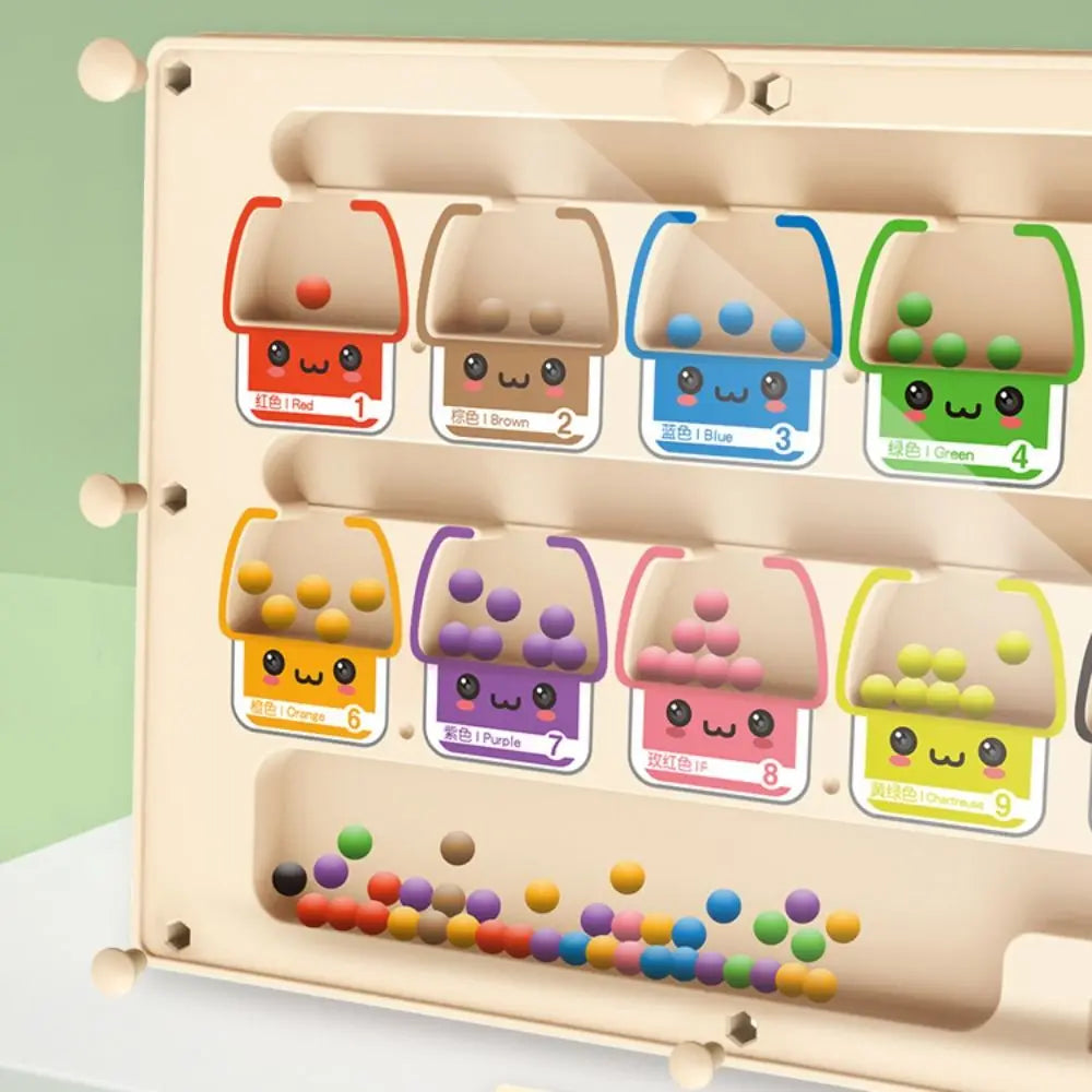 Wooden Positioning Game 2 in 1 Magnetic Kid’s Concentration Training Toys Educational