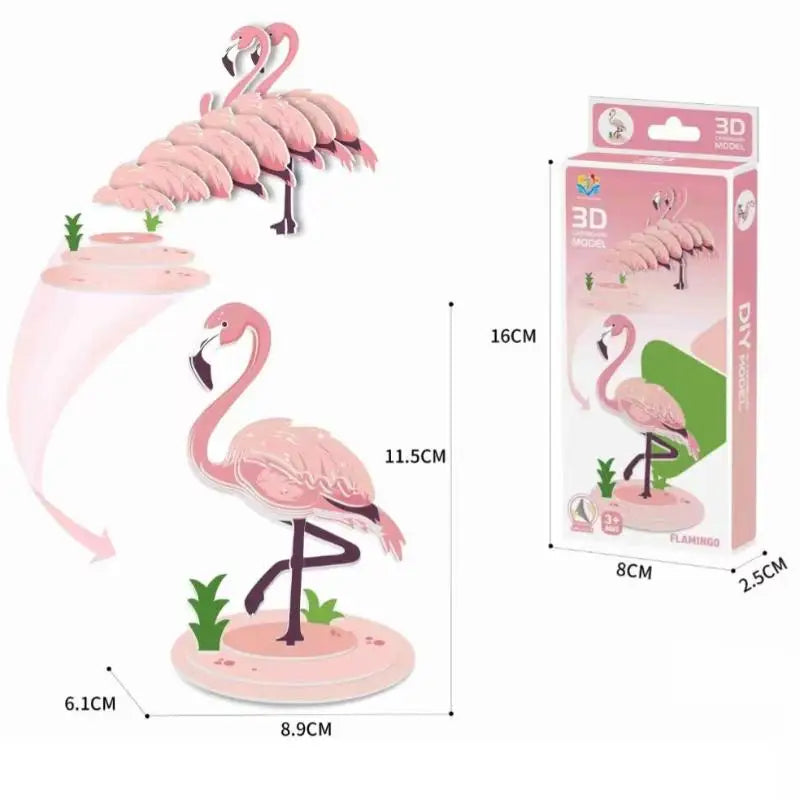 Three-dimensional Model Animal 3D Paper Puzzle Toy