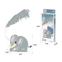 Three-dimensional Model Animal 3D Paper Puzzle Toy