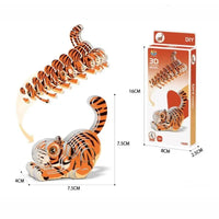 Three-dimensional Model Animal 3D Paper Puzzle Toy