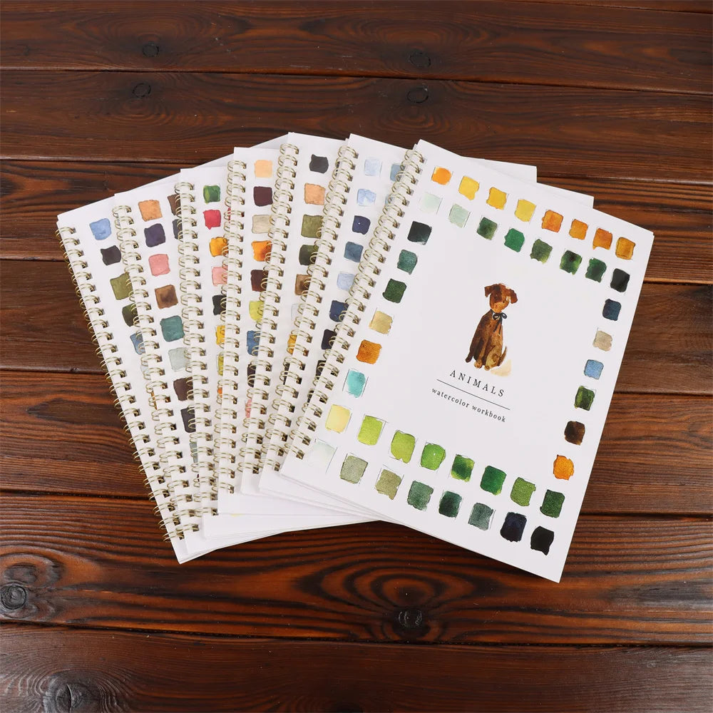 Watercolor Workbooks Beginner-Friendly Watercolor Art
