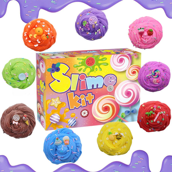 Kids Slime Kit DIY Play Creative Craft Set Non Toxic