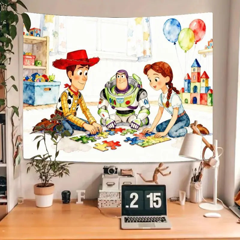 Toy Story wall art woody and buzz