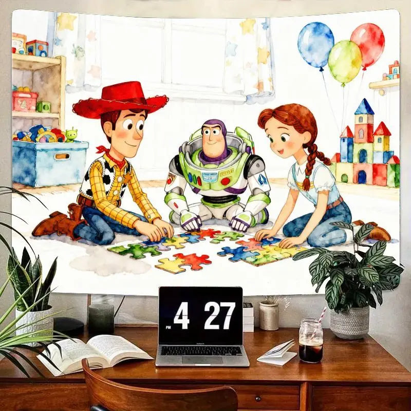 Toy Story wall art woody and buzz