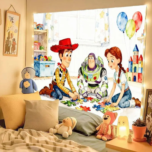 Toy Story wall art woody and buzz