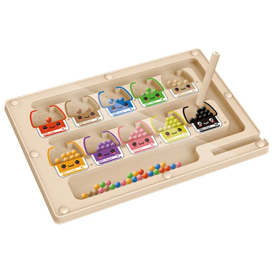 Wooden Positioning Game 2 in 1 Magnetic Kid’s Concentration Training Toys Educational