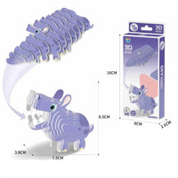 Three-dimensional Model Animal 3D Paper Puzzle Toy