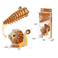 Three-dimensional Model Animal 3D Paper Puzzle Toy