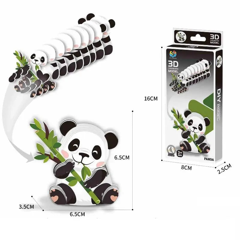 Three-dimensional Model Animal 3D Paper Puzzle Toy