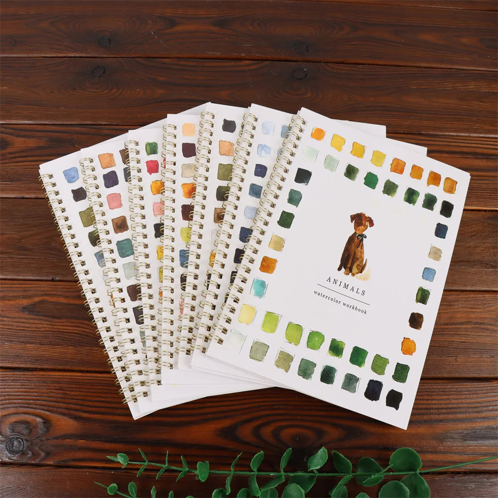 Watercolor Workbooks Beginner-Friendly Watercolor Art