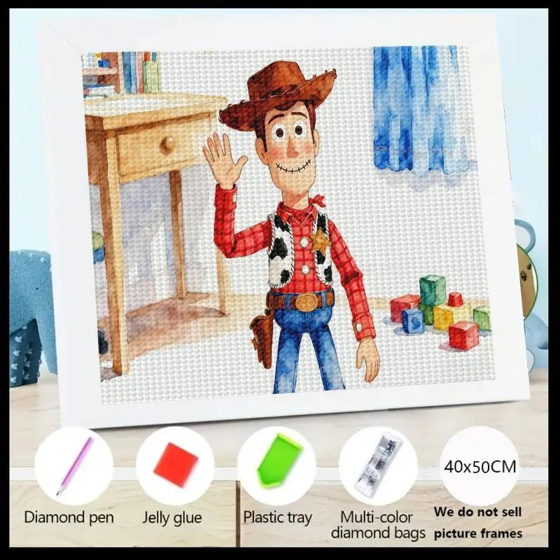 Woody Toy Story Cartoon 5D DIY Diamond Painting Kit