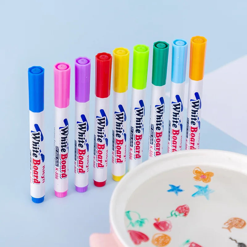 Water Floating Pen Magical Ink Pens for kids