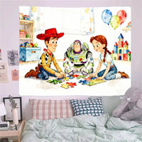 Toy Story wall art woody and buzz